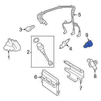 Ford OE - Ignition Knock (Detonation) Sensor