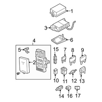 Ford OE - Electrical - Fuse & Relay
