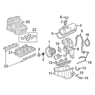 Ford OE - Engine Harmonic Balancer Washer