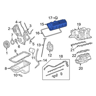 Ford OE - Right Engine Valve Cover