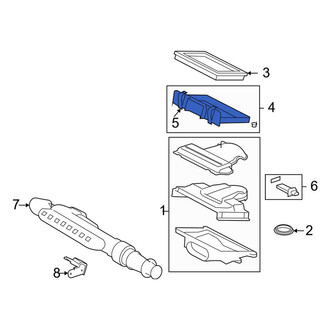Ford OE - Air Filter Housing Clamp