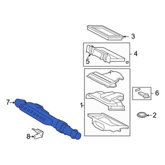 Ford OE - Engine Air Intake Hose