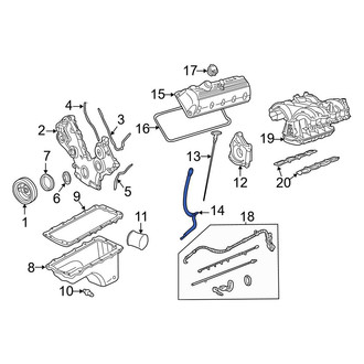 Ford OE - Engine Oil Dipstick Tube