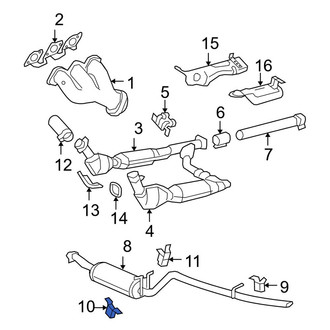 Ford OE - Exhaust Muffler Bracket