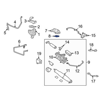 Ford OE - Fuel Injection Idle Air Control Valve Gasket