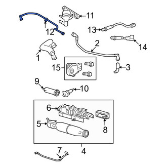 Ford OE - Evaporative Emissions System Lines