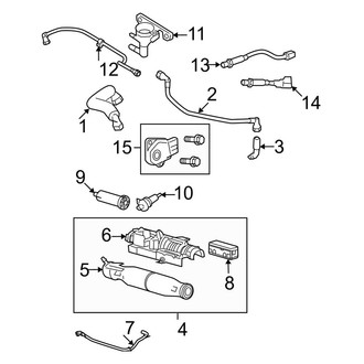 Ford OE - Emission System - Emission Components (5.4L)