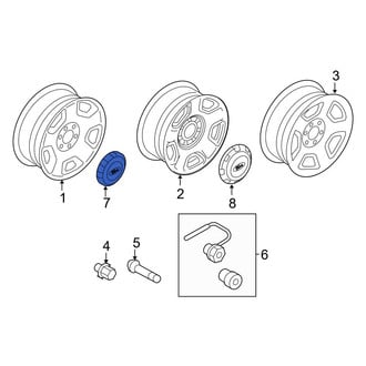 Ford OE - Wheel Cap