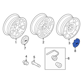 Ford OE - Wheel Cap