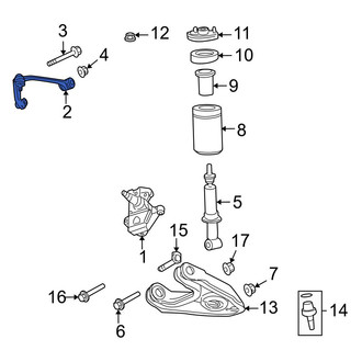 Ford OE - Front Right Upper Suspension Control Arm
