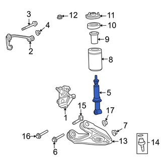 Ford OE - Front Suspension Shock Absorber