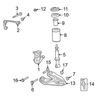 Ford OE - Front Suspension - Suspension Components (RWD)