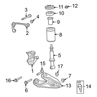 Ford OE - Front Suspension - Suspension Components