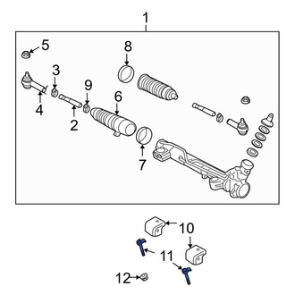 Ford OE - Rack and Pinion Bolt