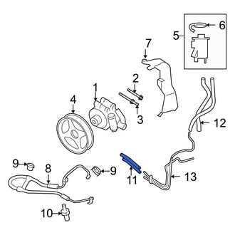 Ford OE - Power Steering Return Hose
