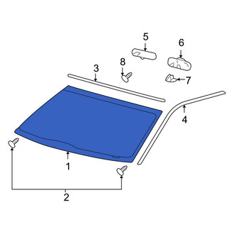 Ford OE - Front Windshield