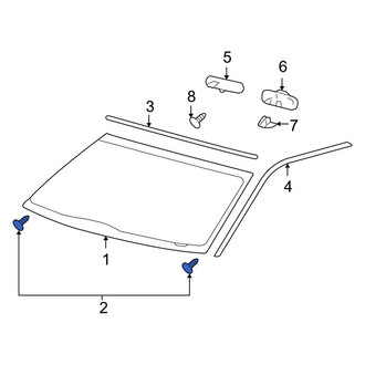 Ford OE - Windshield Spacer