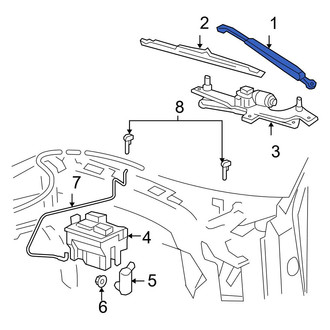 Ford OE - Right Wiper Arm