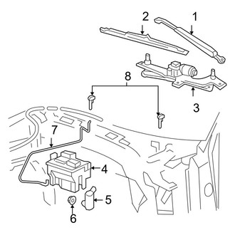 Ford OE - Windshield - Wiper & Washer Components