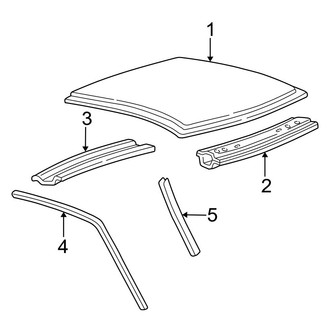 Ford OE - Cab - Roof & Components (Regular Cab)