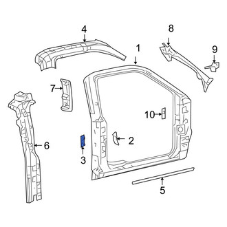 Ford OE - Outer Uniside Reinforcement