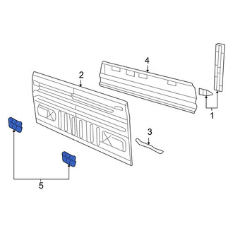 Ford OE - Rear Quarter Panel Air Vent Grille