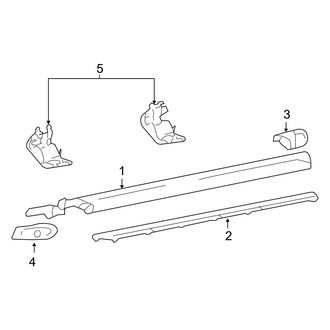 Ford OE - Cab - Running Board (Step Rail)