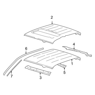Ford OE - Cab - Roof & Components