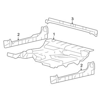 Ford OE - Cab - Floor