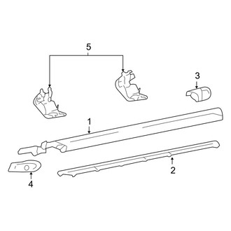 Ford OE - Cab - Running Board (Step Tube)