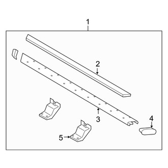 Ford OE - Cab - Running Board (Side Step)
