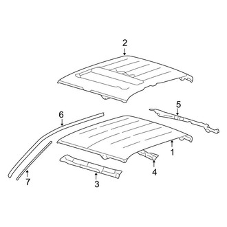Ford OE - Cab - Roof & Components