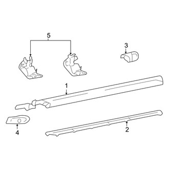 Ford OE - Cab - Running Board (Step Tube)