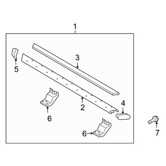 Ford OE - Cab - Running Board (Side Step)