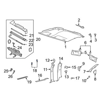 Ford OE - Door Sill Plate Clip