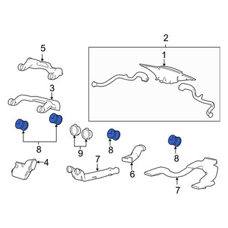 Ford OE - Front Dashboard Air Vent