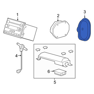Ford OE - Rear Speaker