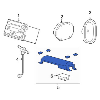 Ford OE - Rear Speaker