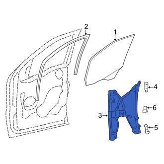 Ford OE - Front Left Window Regulator