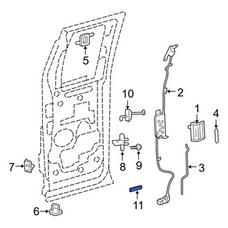 Ford OE - Front Door Plug