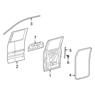 Ford OE - Front Door Plug
