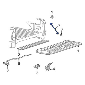 Ford OE - Right Tailgate Support Cable