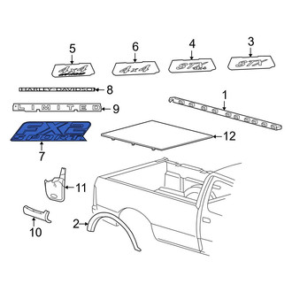 Ford OE - Rear Truck Bed Decal