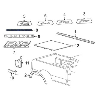 Ford OE - Rear Truck Bed Decal