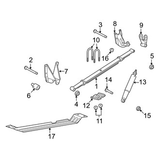 Ford OE - Rear Suspension - Suspension Components