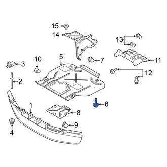 Ford OE - Rear Powertrain Skid Plate Bracket