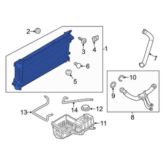 Ford OE - Radiator