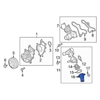 Ford OE - Engine Coolant Outlet Flange