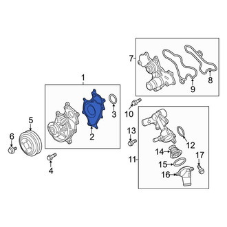 Ford OE - Engine Water Pump Gasket