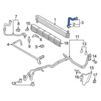 Ford OE - Automatic Transmission Oil Cooler Hose